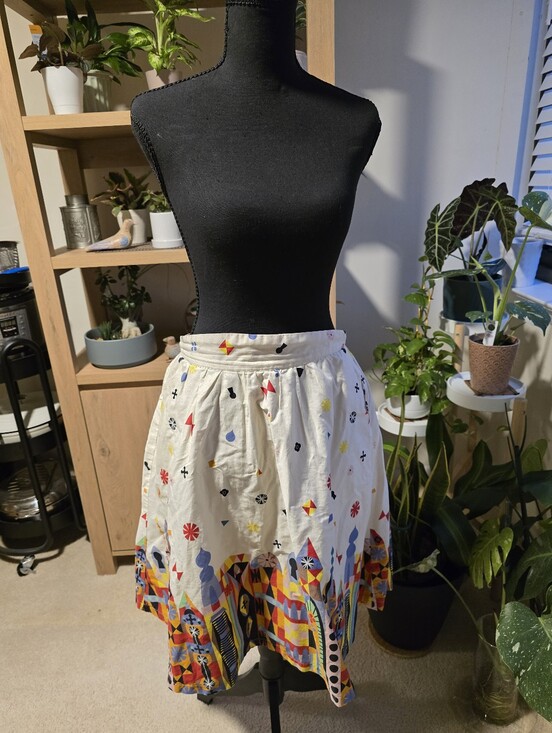 Modcloth Dresses & Skirts - ModCloth Style Study A-Line Skirt L - Disney It's A Small World-inspired
